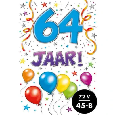 Afbeelding van Kaart That funny age 64 jaar TFA079