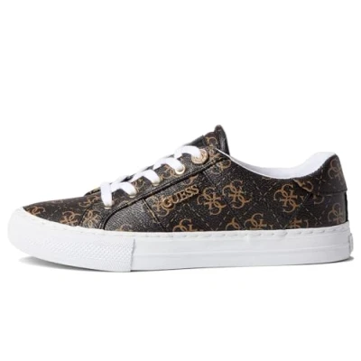 Afbeelding van GUESS Loven Sneaker voor dames, Bruin Multi 908, 35.5 EU