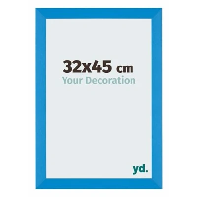 Afbeelding van Fotolijst 32x45cm Helder Blauw MDF Mura