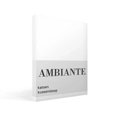 Afbeelding van Ambiante Percaline Kussenslopen 60x70 cm set van 2 Wit