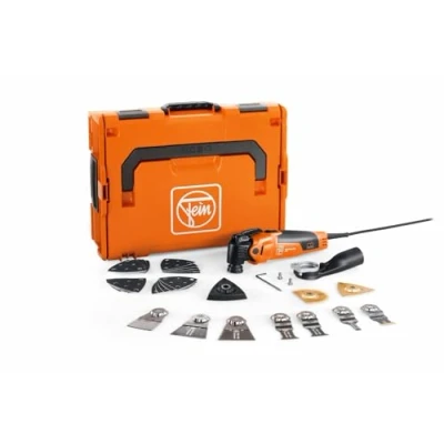 Afbeelding van Fein Multimaster MM 500 Plus Top 72296770000 Multifunctioneel gereedschap Incl. koffer 32 delig 350 W