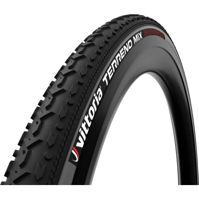 Afbeelding van Vittoria Buitenband Terreno Mix G+ 28 X 1.30 (33 622) Vouw Zwart/grijs