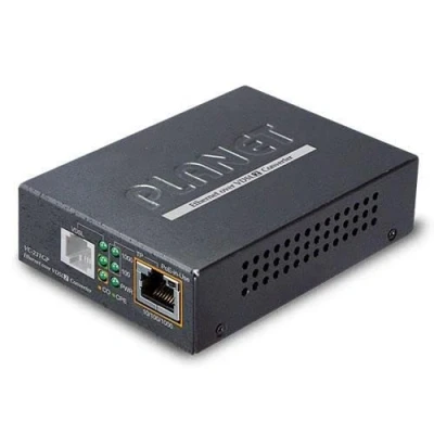 Afbeelding van Planet 1 Port 10/100/1000T 802.3at PoE+ Ethernet naar VDSL2 Converter Breedbandcommunicatie (Omvormer), Netwerk accessoires