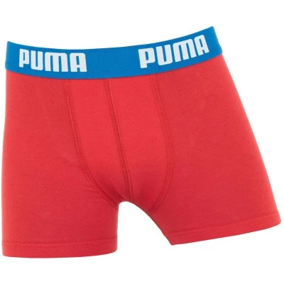 Afbeelding van PUMA jongens 2P boxers zwart &amp; rood II 134/140