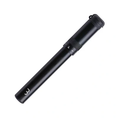 Afbeelding van BBB Cycling EasyRoad Mini Fietspomp Racefiets Kleine met Montagebeugel Minipomp Max Druk 9 Bar Zwart 18,5 cm BMP 49