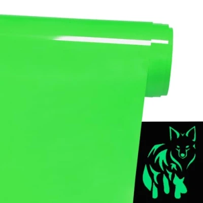 Afbeelding van FOSER plotterfolie voor textiel, reflecterende regenboog 30,5 cm x 1,5 m, warmte overdracht vinyl, textiel strijktransferfolie, doe het zelf T shirt, stoffen (licht op in donker