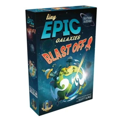 Afbeelding van Asmodee Gamelyn Games Tiny Epic: Galaxies Blast Off! Familiespel dobbelspel 2 4 spelers vanaf 9 jaar 30+ minuten Duits