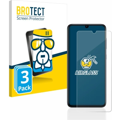 Afbeelding van BROTECT Screenprotector voor Samsung Galaxy A70 Folie Beschermfolie Beschermglas transparant (3 Stuks)