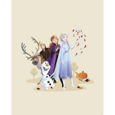 Afbeelding van Komar Artprint Disney Frozen Autumn Feeling 40 x 60 cm (breedte hoogte) kinderkamer, decoratie (set)