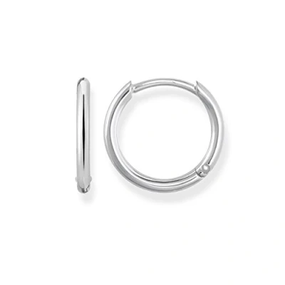 Afbeelding van Thomas SABO Creolen Klein Oorbellen silvercoloured, Dames, Maat: One Size, Silver coloured