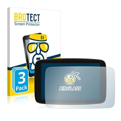 Afbeelding van BROTECT Glas Screen Protector voor TomTom GO Exclusive (3 Stuks) Schermbeschermer [9H Hardheid, Beschermglas Folie niet Gehard Glas]