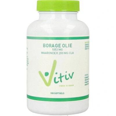 Afbeelding van Vitiv Borage olie (100 Softgels)