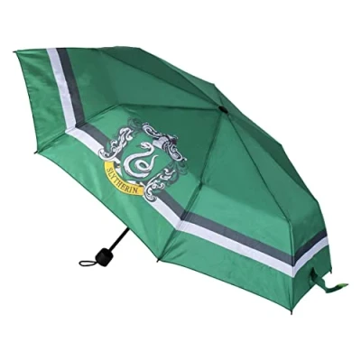 Afbeelding van Harry Potter Opvouwbare Paraplu Slytherin Groen 53 Cm