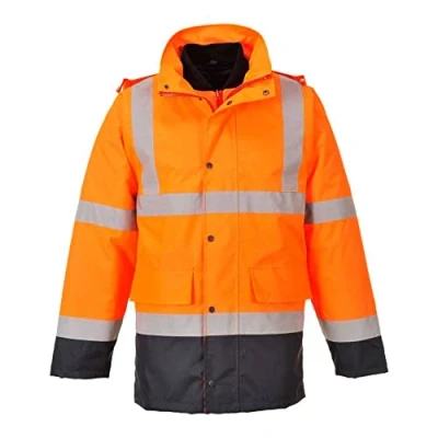 Afbeelding van Hi Vis 4 in 1 Contrast Traffic Jack maat Small, OrNa