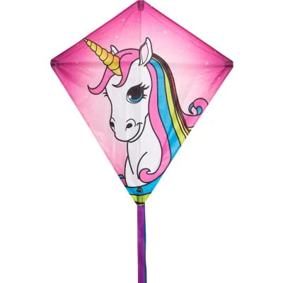 Afbeelding van HQ Eenlijns Vlieger Eddy Unicorn Spanwijdte 680 mm Geschikt voor windsterkte 2 5 bft