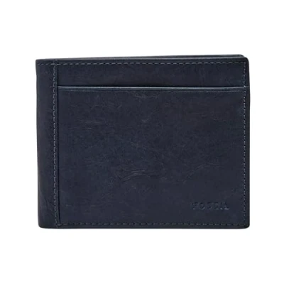 Afbeelding van FOSSIL Neel Bifold With Flip ID Navy