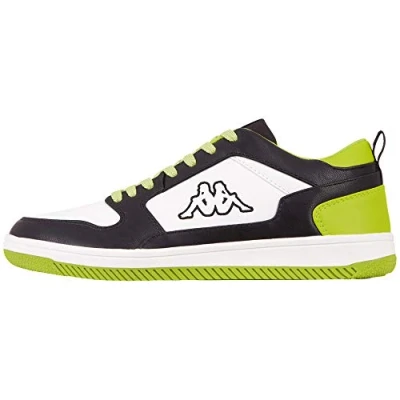 Afbeelding van Kappa Unisex Lineup Low straathardloopschoen, 1120 Black Red., 44 EU