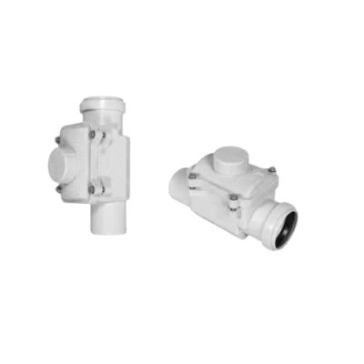Afbeelding van Verticale terugslagklep Ø DN 50, 75 rattenbescherming voor HT KG buizen afvalwater (DN verticaal)