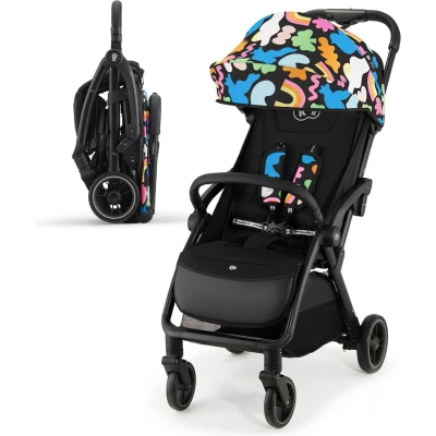 Afbeelding van Kinderkraft APINO Wandelwagen Autofolding 0 22kg Happy Shapes