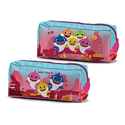 Afbeelding van Baby Shark Etui Doo 21 x 8 5 cm Polyester