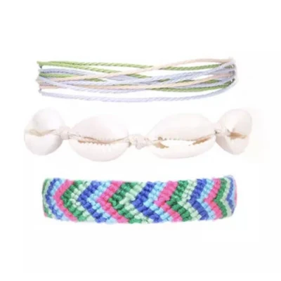 Afbeelding van Jomide Enkelbandje Boho Wave Multi 3
