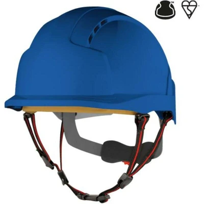 Afbeelding van JSP EVOLite Skyworker Industriële Werken Op Hoogte Helm Blauw (AJS260 000 500)