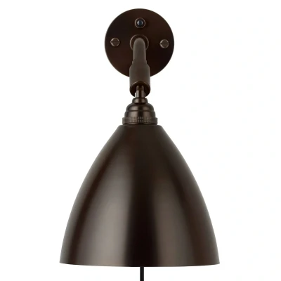 Afbeelding van GUBI Bestlite BL7 wandlamp zwart messing
