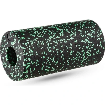 Afbeelding van Gymtek fasciarol, EPP Foam Roller, massageroller, wervelkolom, rug, massageroller voor functionele training, sporttoestellen rugmassage (zwart groen)