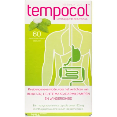 Afbeelding van Tempocol Capsule Msr 182 Mg