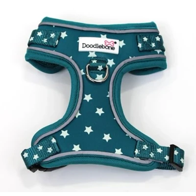 Afbeelding van Verstelbare Airmesh, Teal Stars Glow in the Dark, 4 7