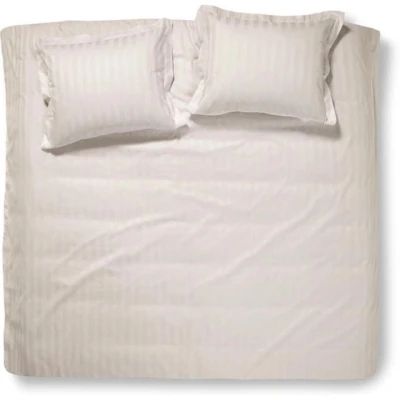 Afbeelding van Dekbedovertrek Damai Linea Ivory Satijn 260 x 200 / 220 cm Extra Breed