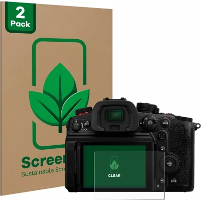 Afbeelding van ScreenLeaf Screenprotector voor Panasonic Lumix DC GH7 Duurzame schermbescherming Folie Beschermfolie transparant (2 Stuks)