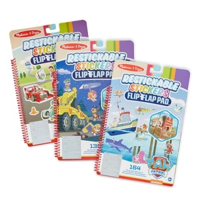 Afbeelding van Melissa &amp; Doug Flip Flap Pad met herbruikbare PAW Patrol stickers Bundel