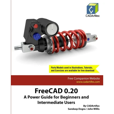 Afbeelding van FreeCAD 0.20: A Power Guide for Beginners and Intermediate Users