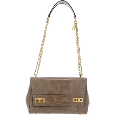 Afbeelding van GUESS Schoudertas Katey Flap Shoulder Bag Dark Taupe