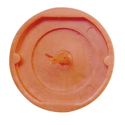 Afbeelding van Kopp Signaalafdekking voor schakelkast, ø 60 mm, professioneel pakket: 25 stuks in zak, rood, 357001507