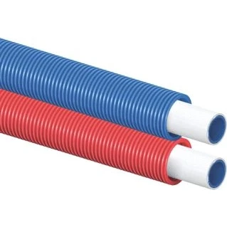 Afbeelding van Uponor uni pipe plus 25x2 5 wit in mantelbuis 40 32 blauw rol a 50m 1093129