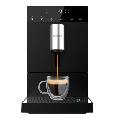 Afbeelding van Cecotec Koffiemachine Superautomatica Cremmaet Compact. 1350 W, 19 bar, Thermoblock verwarmingssysteem, Koffiereservoir met molen en 1,1 L, Automatische reiniging