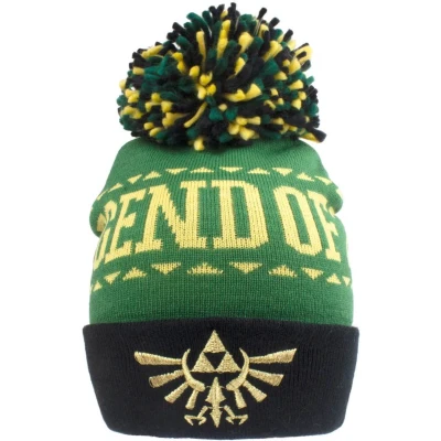 Afbeelding van Nintendo The Legend Of Zelda Logo pom beanie Groen