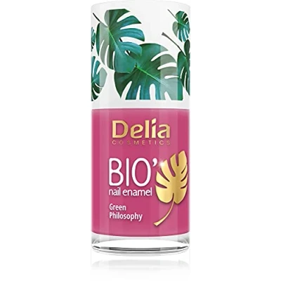 Afbeelding van Delia Cosmetics Nagellak Bio Green Raspberry Veganistisch Perfecte dekking &amp; glans Eenvoudig en snel gebruik Natuurlijke ingrediënten Langhoudende kleur tot 6 dagen 11 ml