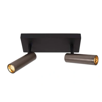 Afbeelding van Lucide Grado Plafondspot 2xgu10 (mr11) Grijs Ijzer