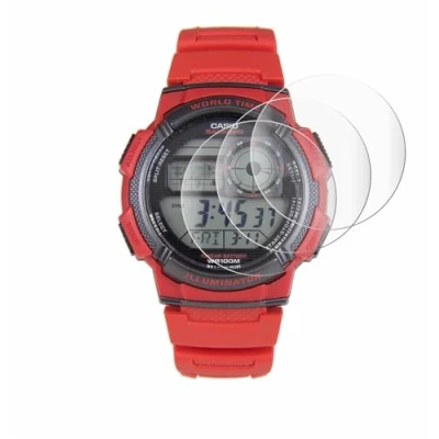 Afbeelding van Savvies Screenprotector voor Casio AE 1000W Folie Beschermfolie transparant volledig dekking (4 Stuks)