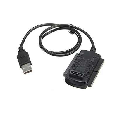 Afbeelding van B95S USB adapter naar IDE, SATA kabeladapter 2,5&quot;/3,5&quot; harde schijf, 2.0 stekker IDE/SATA