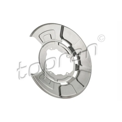 Afbeelding van TOPRAN 503 818 Stofplaat remschijf Achteras links, rechts BMW: X5
