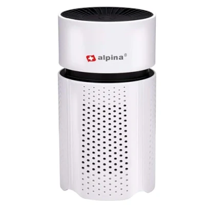 Afbeelding van alpina Air purifier USB A Luchtreiniger met HEPA 13 Filter en Ionisator Kleine Ruimtes tot 6m2 1.5W