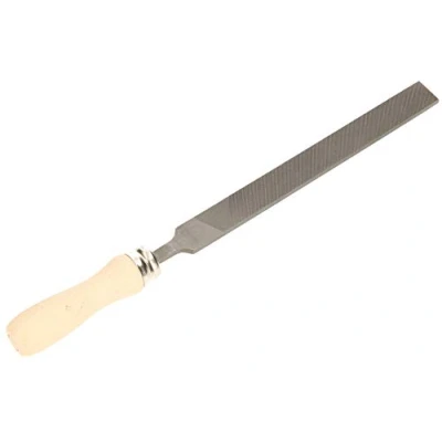 Afbeelding van KOTARBAU® Werkplaatsvijl vlak lengte: 150 mm Hieb 2 (middel) handvijl platte vijl metalen voor metaalverwerking