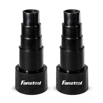 Afbeelding van FANZTOOL XXL slangadapter 50 mm universeel stofzuigeradapter slangverloopstuk voor bv. Bosch, Makita, Kärcher aansluiting op stofzuigerslang