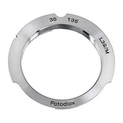 Afbeelding van Fotodiox Lens Mount Adapter Compatibel met M39/L39 (35/135mm Frame Line) Lenzen op Leica M Camera&#039;s