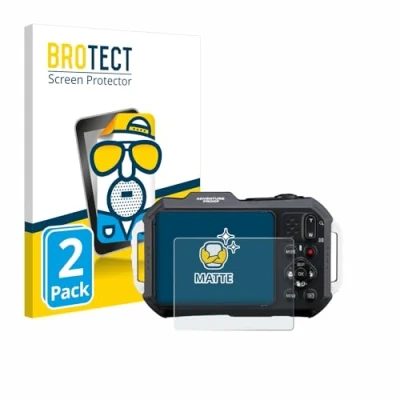 Afbeelding van BROTECT Screenprotector voor Ricoh Pentax WG 1000 Folie Beschermfolie matte (2 Stuks)
