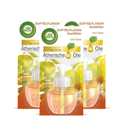 Afbeelding van Air Wick Parent Geurolieflesje, navulling, Anti tabak (1 x 19 ml) 3 tabak. Stück